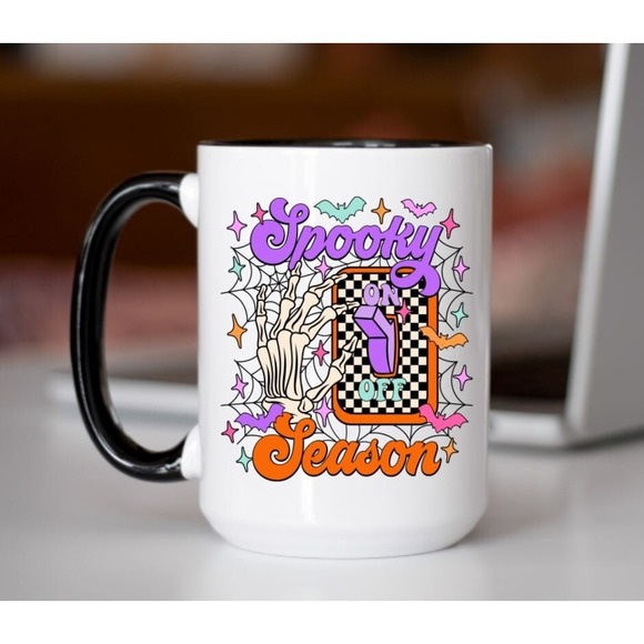 The Unbranded Brand Other - Spooky Season Coffee‎ Mug, Halloween Coffee Cup